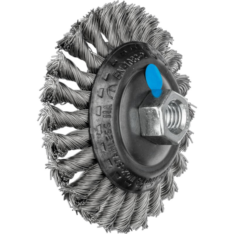 PFERD Kegelbürsten mit Gewinde KBG 10013/M14 INOX 0,50