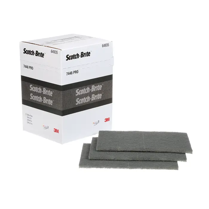 Scotch-Brite Handpad 7448 PRO, grau, 152 mm x 228 mm, S UFN