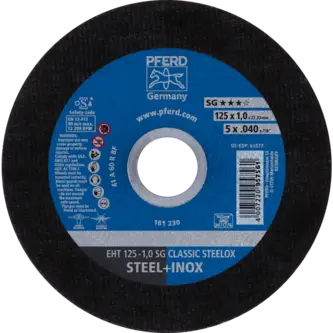 PFERD Trennscheiben EHT 125-1,0 SG CLASSIC STEELOX