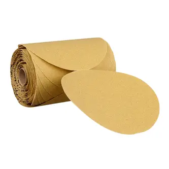 3M Stikit Papierscheibenrolle 236U, P80 C-weight, 6 in x NH, Die 600Z, 100 Discs/Roll, 4 Rolls/Case