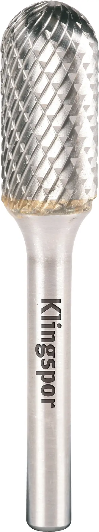 Klingspor - HF 100 C Hartmetallfräser, 6 x 18 x 6 mm Spezialverzahnung Inox