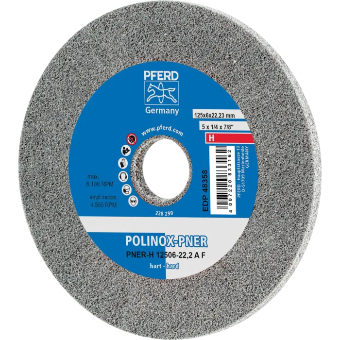 PFERD Vlieswerkzeuge PNER-H 12506-22,2 A F