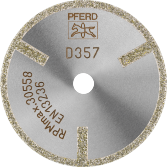 PFERD Dia.- und CBN-Trennwerkzeuge Galvanik D1A1R 50-2-6 D 357 GAG