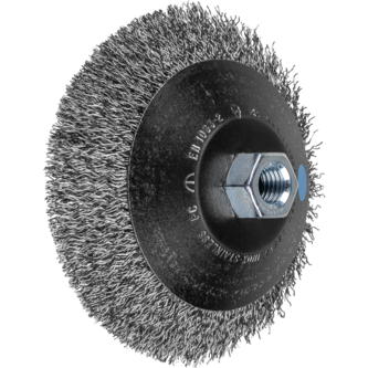 PFERD Kegelbürsten mit Gewinde POS KBU 12510/M14 INOX 0,35