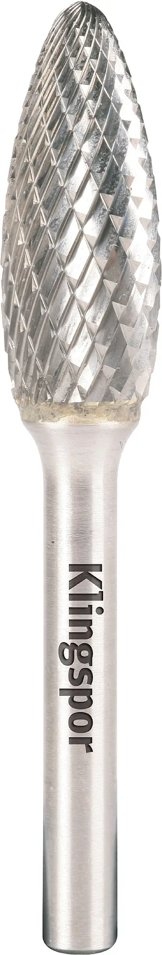 Klingspor - HF 100 H Hartmetallfräser, 12,7 x 32 x 6 mm Kreuzverzahnung