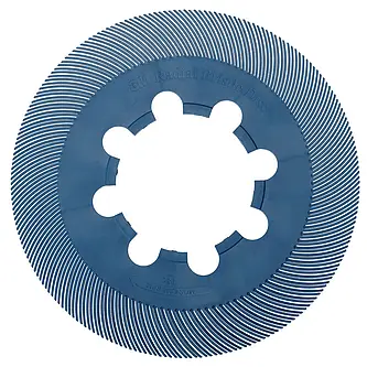 Scotch-Brite Radial Bristle Brush BB-ZB Einzelsegment, blau, 152,4 mm, P400, Typ C (Nachfüllpackung)