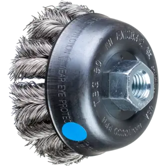PFERD Topfbürsten mit Gewinde POS TBG 80/M14 CT INOX 0,35