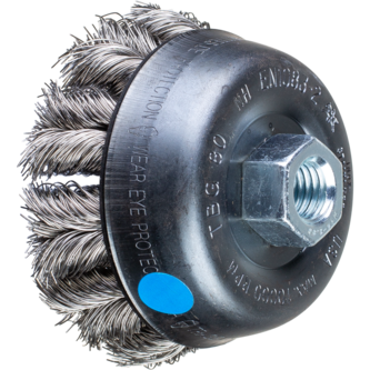 PFERD Topfbürsten mit Gewinde POS TBG 80/M14 CT INOX 0,35